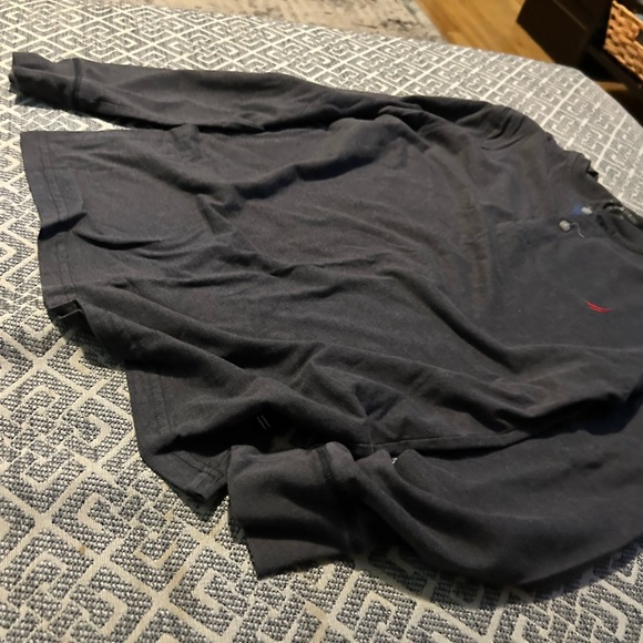 Kids XL grey long sleeve t-shirt - Picture 2 of 2